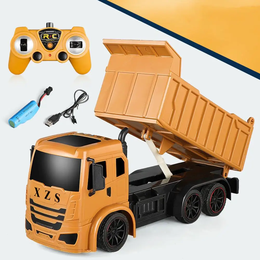

9031 Wireless Remote Control Engineering Truck 7-channel Simulation 2.4g Rc Dump Truck For Children Toys