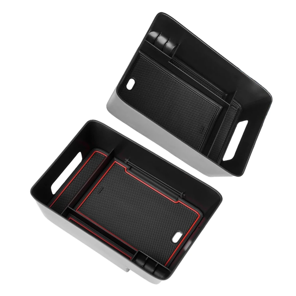 Для Hyundai Santa Fe 2024 органайзер для центральной консоли автомобиля лоток подлокотник