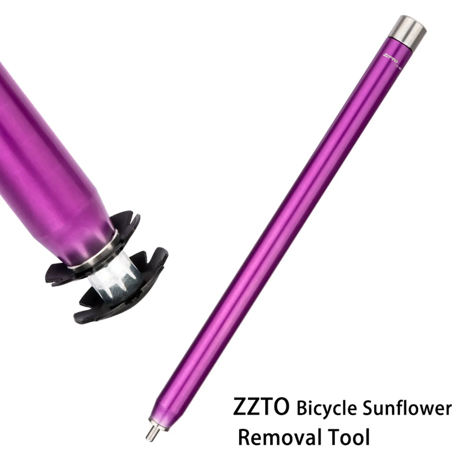 

Bike Star Nut Setting Tool Bike Fork Star Nut Tool Installer Aluminum Alloy Bicycle Front Fork Repairing Removal For Road Bike