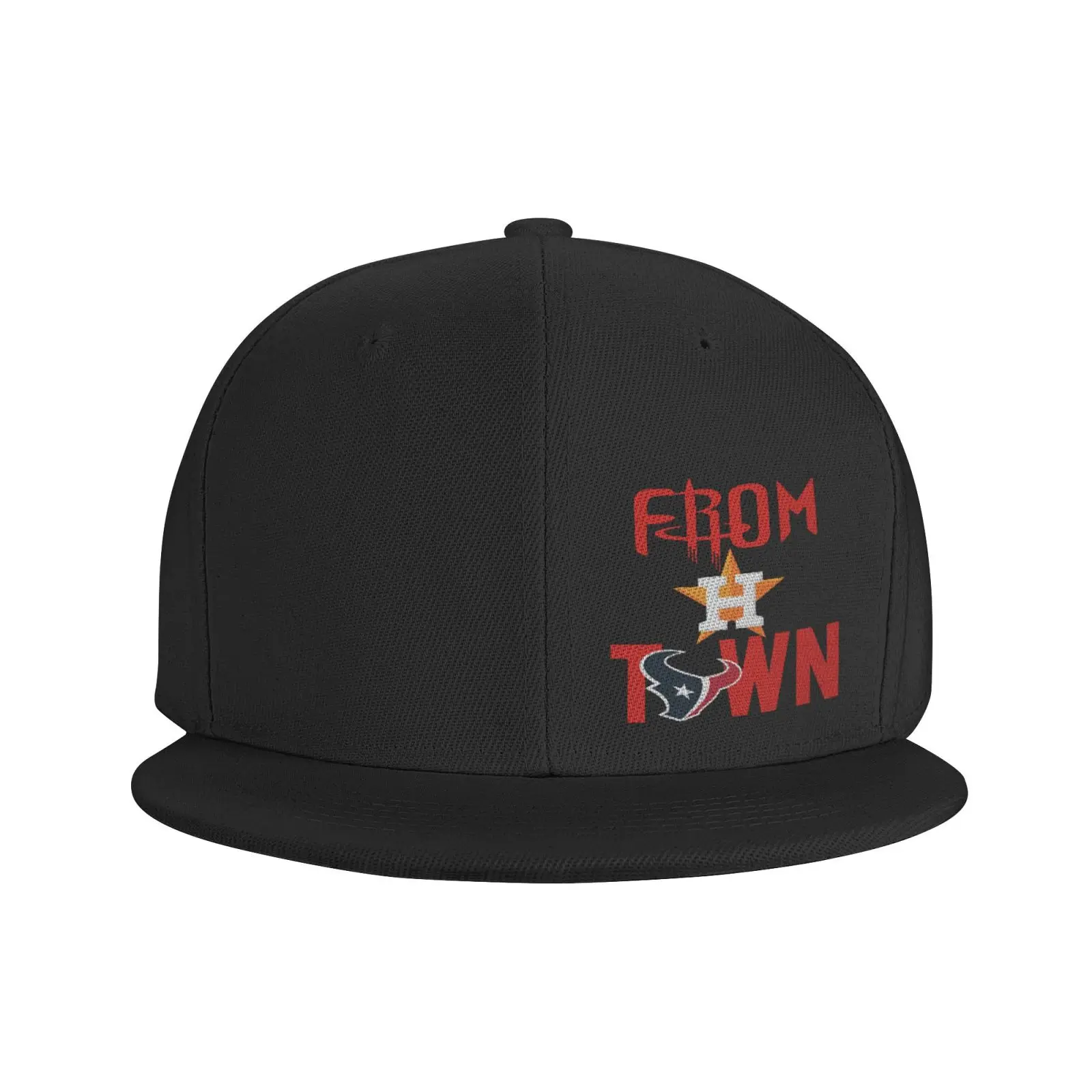 

From Town Houston Astros Houston Texans Cap Custom Logo Beret Man Hat For Girls Beach Streetwear Hats Men's Hat Hats For Girls