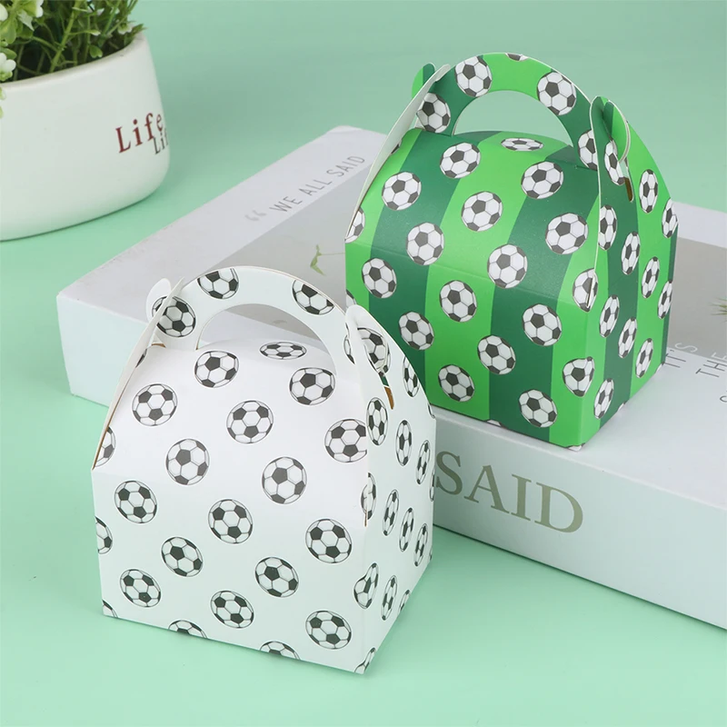 Portable Cartoon Kids Birthday Favor Gift Box Chocolate Packaging Boxes Baby Shower Party Decor