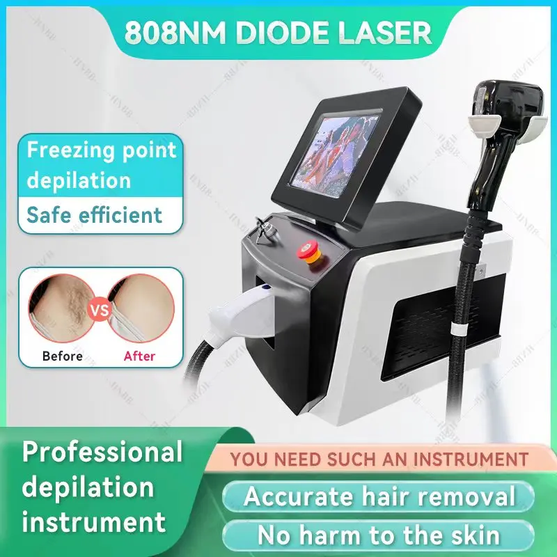 

2023 China 2000W Candela Permanent Professional Electrolysis For Rent Price Lazer 808Nm Diode Laser Hair Removal Machine