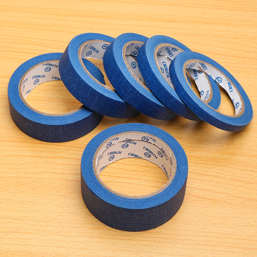 

30M Blue Masking Tape Adhesive Temperature Resistance Painter Decor Peel DIY Craft Diamond Painting Tools General Purpose