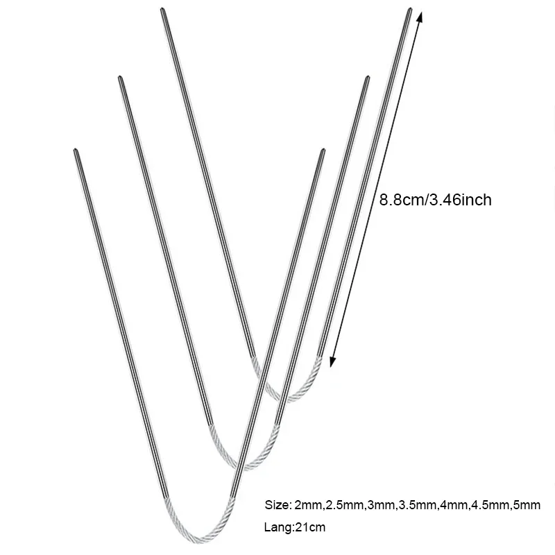 3 шт. круговые спицы для вязания