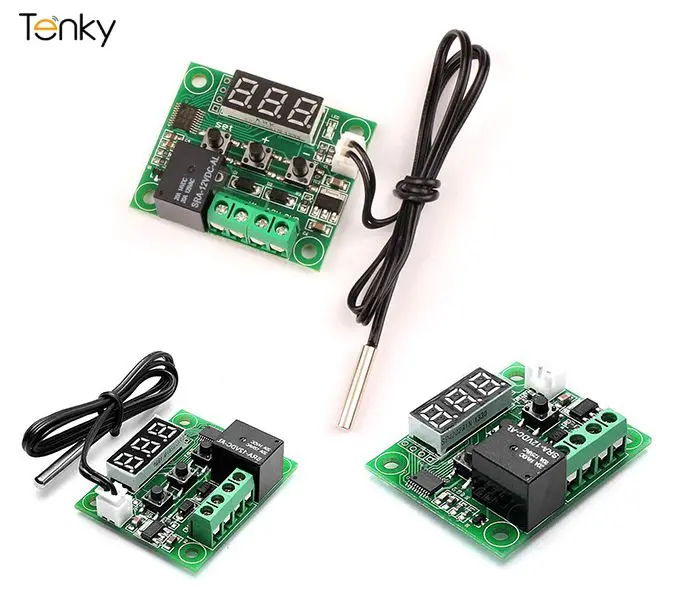 Цифровой термостат с контролем температуры термометр регулятор модуль