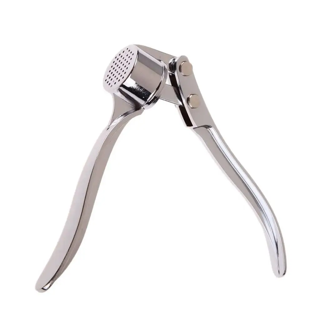 

Garlic Press Crusher Ginger Squeezer Vegetables Masher Stainless Steel Handheld Ginger Mincer Kitchen Cooking Tools