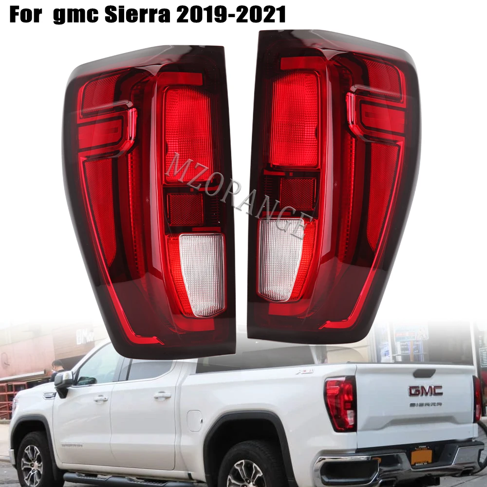 

Задние фонари для GMC Sierra 2019 2020 2021 задние фонари сигнал поворота тормозной фонарь заднего хода автомобильные аксессуары