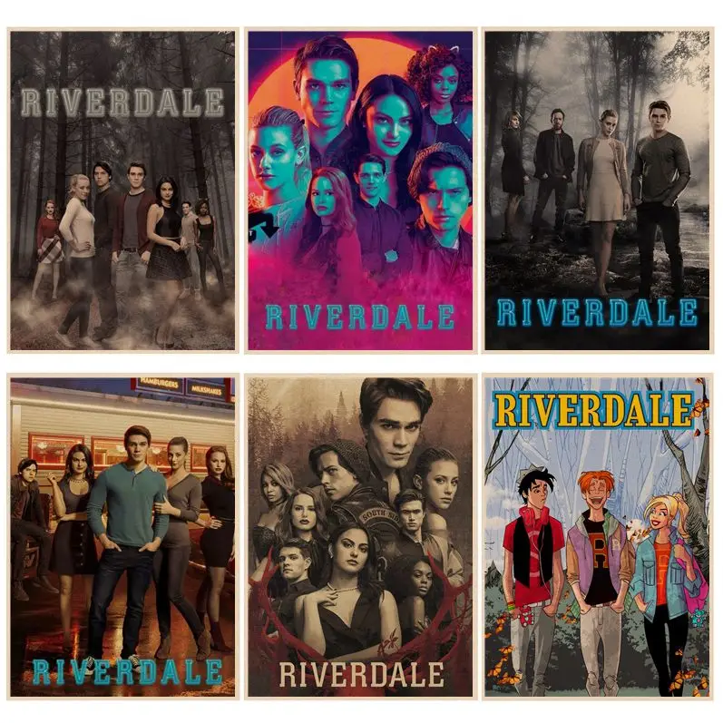 

Riverdale Art Poster Vintage Room Bar Cafe Decor Stickers Wall Painting