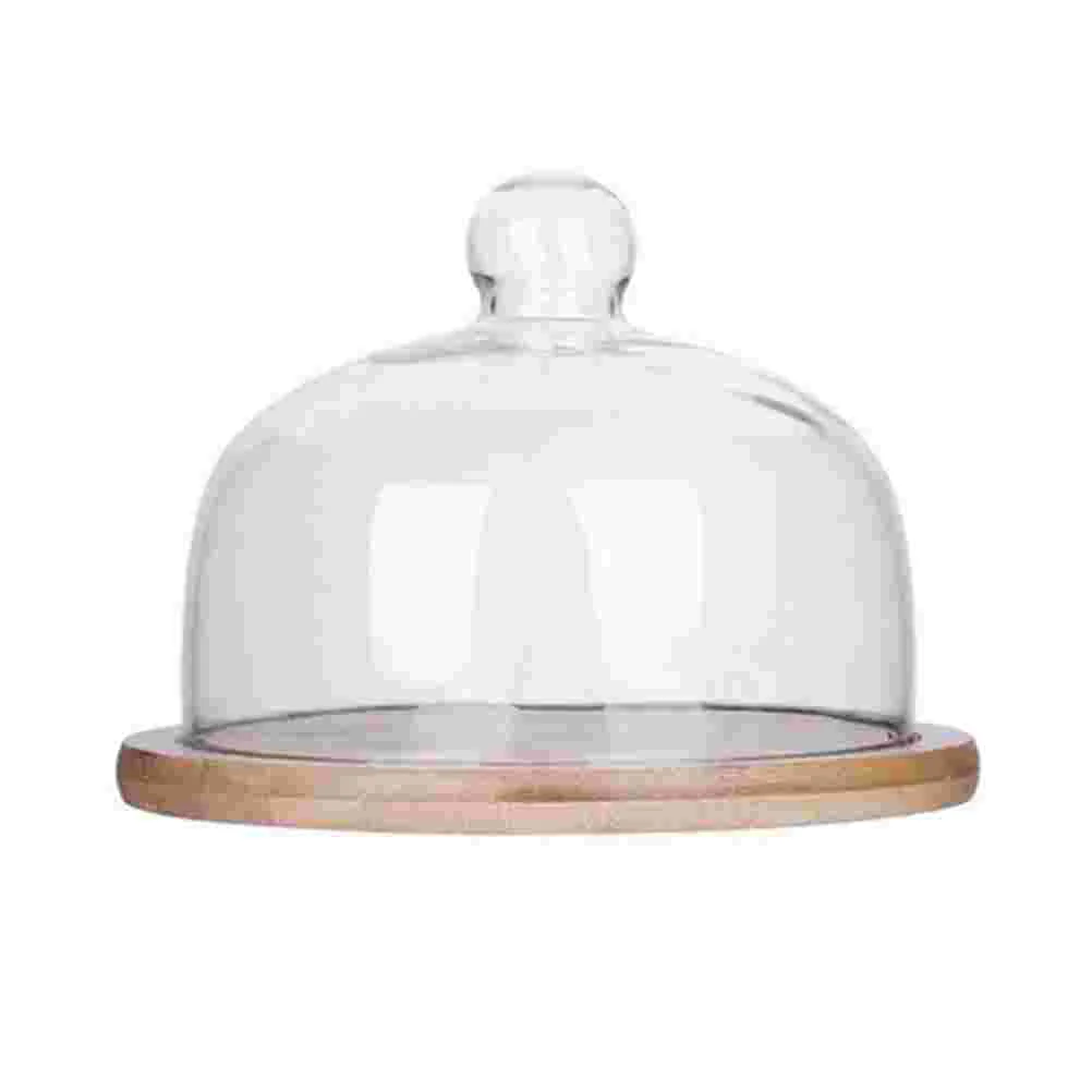 

1 Набор крышек для демонстрации еды, деревянный поднос, крышка для торта, десерта