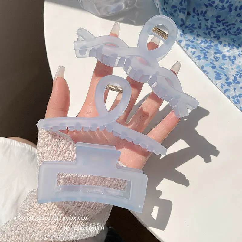 Женская заколка-клипса для волос большого размера