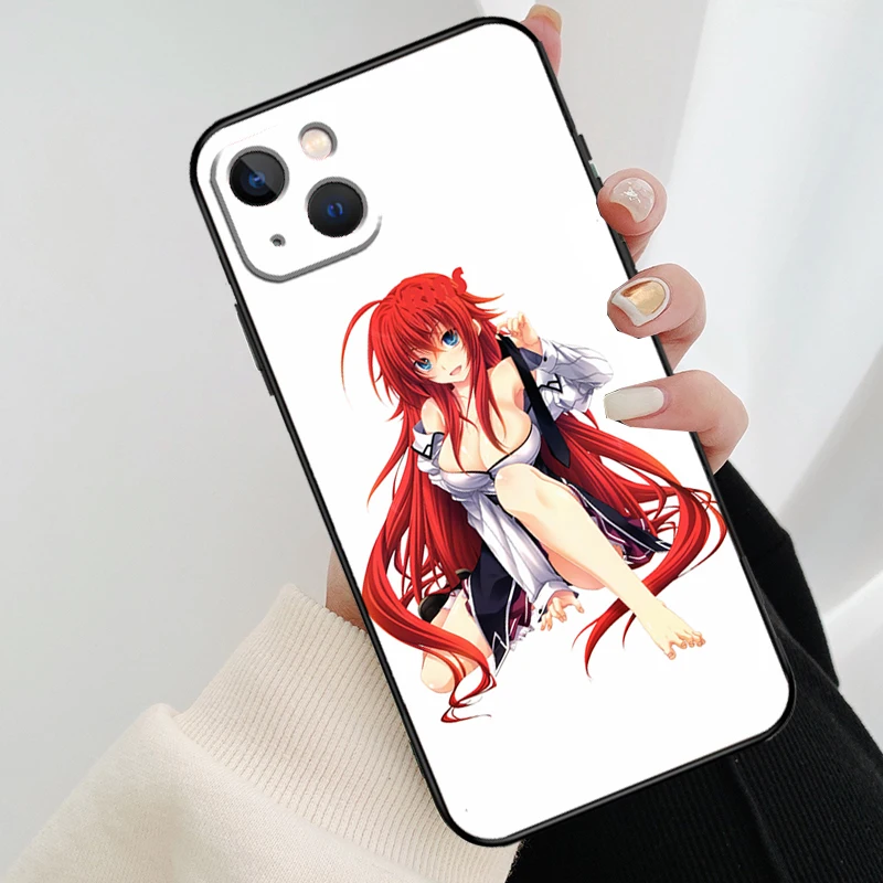 Телефонный чехол Rias Gremory для старшей школы DxD iPhone 11 12 13 Pro XS Max Mini X XR 6 7 8 Plus задний