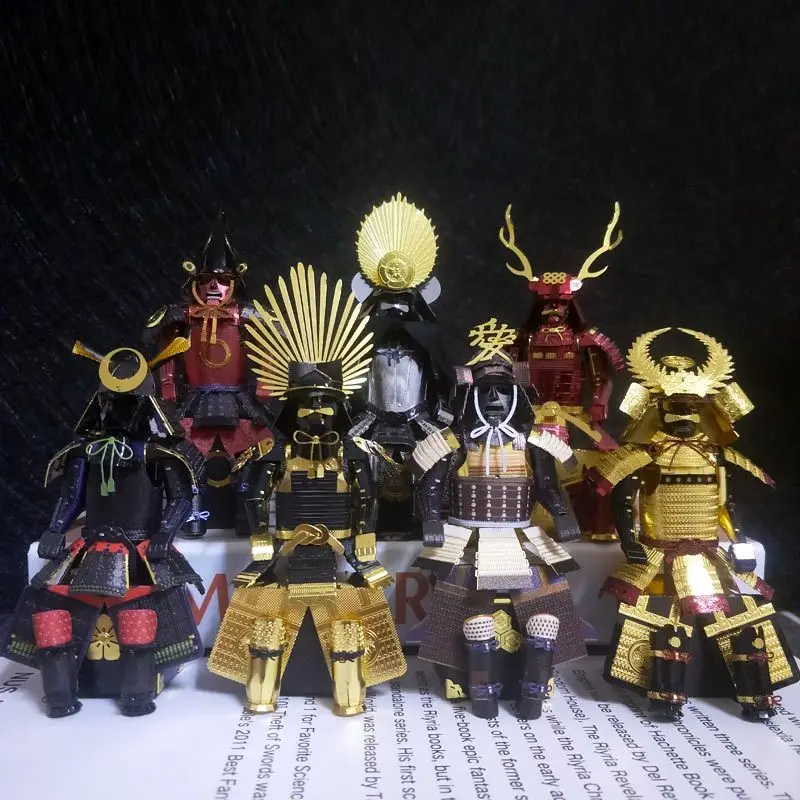 Фото 3d металлическая модель здания Sengoku Daimyo No Yoroi Tokugawa Ieyasu Toyotomi Hideyoshi Oda Nobunaga Sanada Yukimura No Yoroi Toy №1