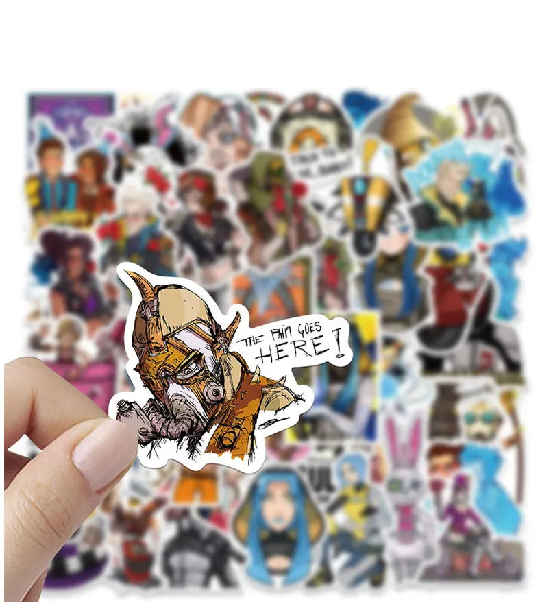 Наклейки Алиса в граффити японском стиле Стикеры для телефона гитары ноутбука