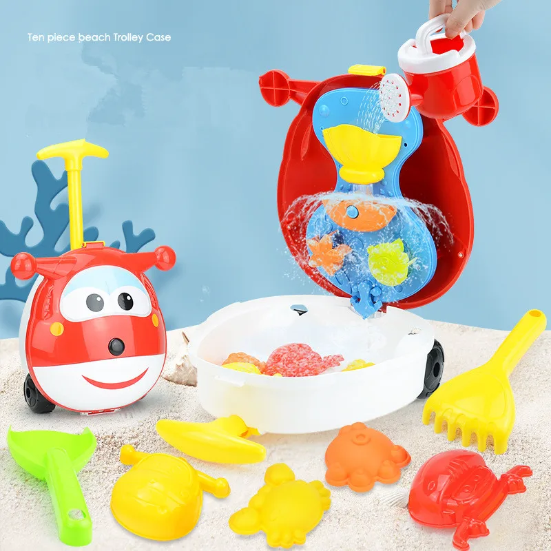 Детский чехол на колесиках для багажа 10 шт. |