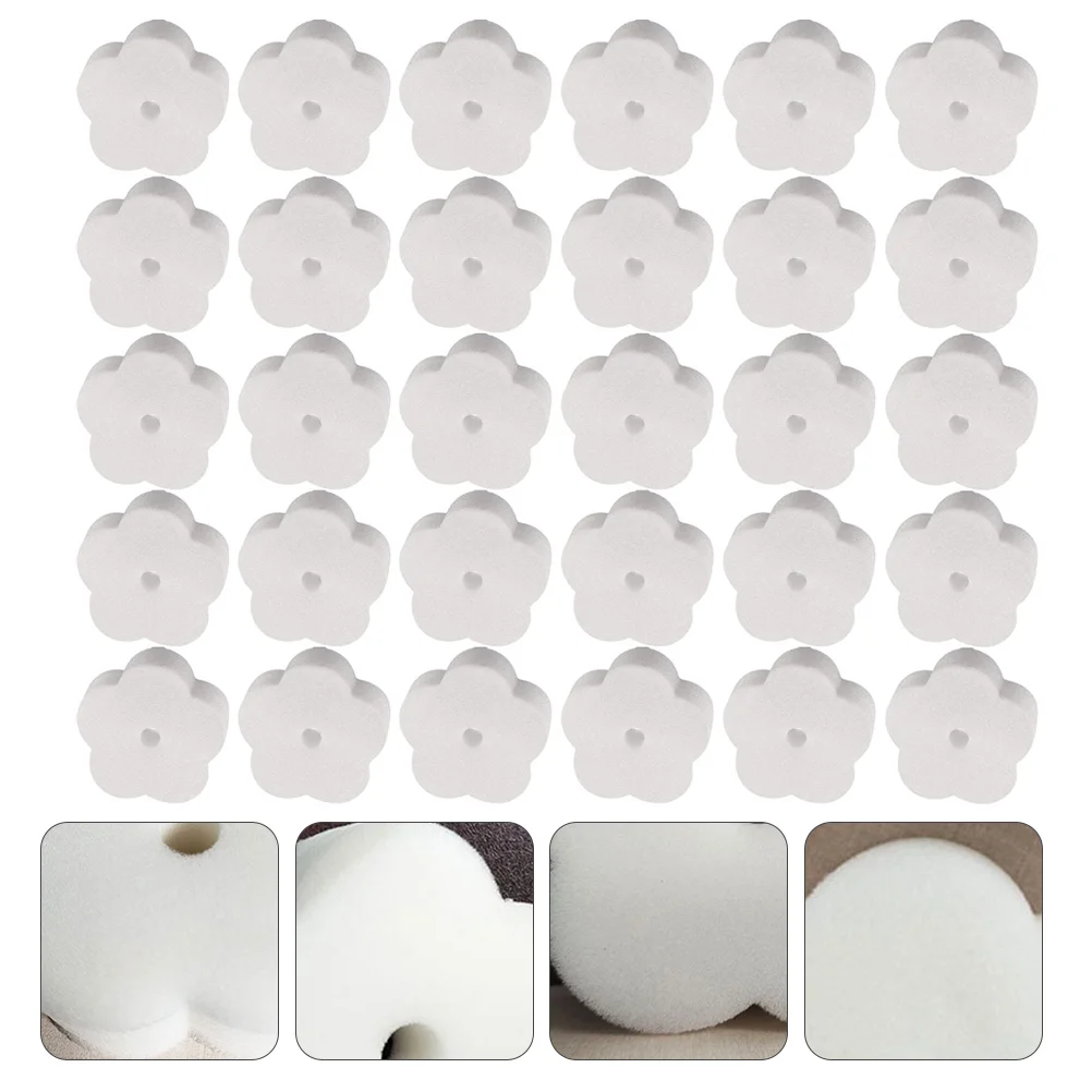 

30 Pcs Spa Tub Car Diffuser Sponges Kids Bathtub Spa Scum Absorber Sponges Cleaning Scumbug Pool Oil Absorption Filter Sponge