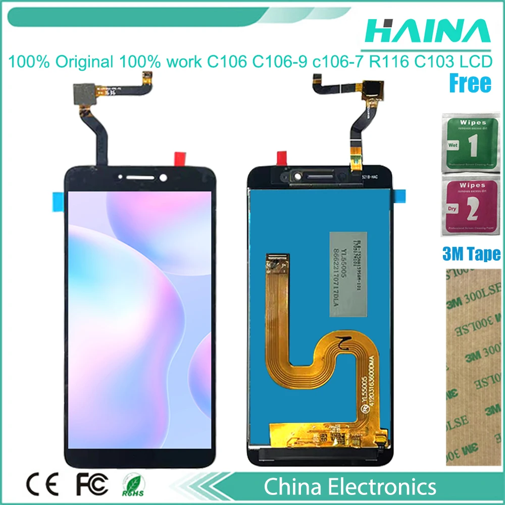 

100% или для Letv LeEco Coolpad cool1 cool 1 C106 C106-9 R116 C103 ЖК-дисплей