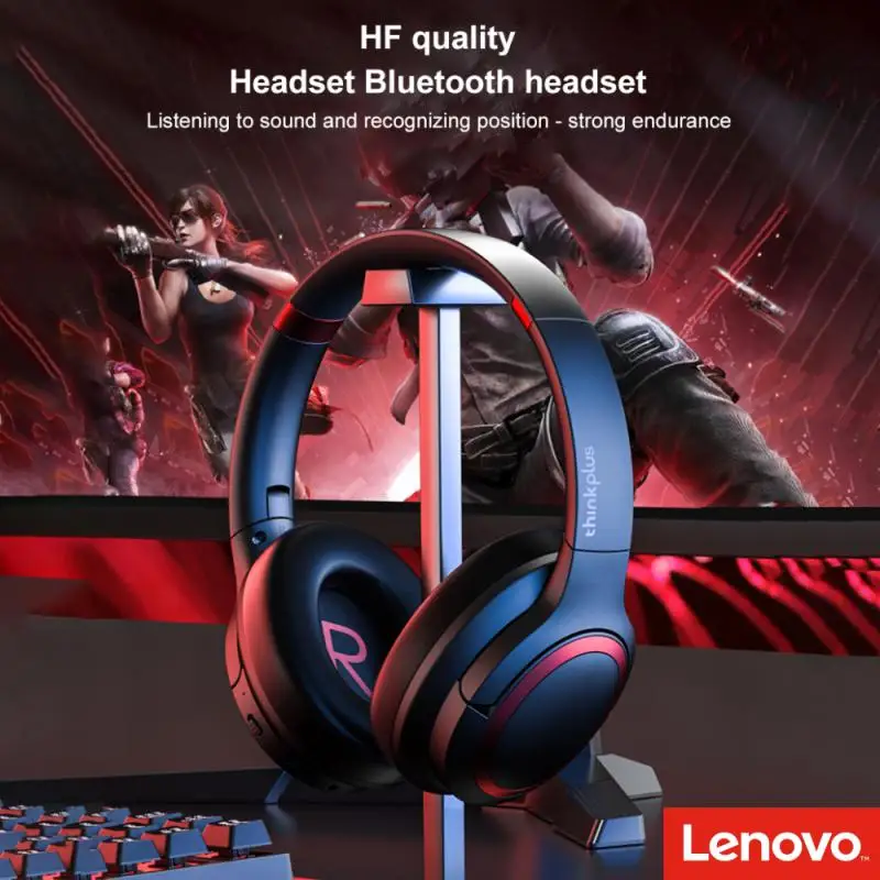 

Original Lenovo Thinkplus TH40 Bluetooth Headphone HIFI Quality ANC Noise Reduction PET Diaphragm Music Wireless Gaming Headset