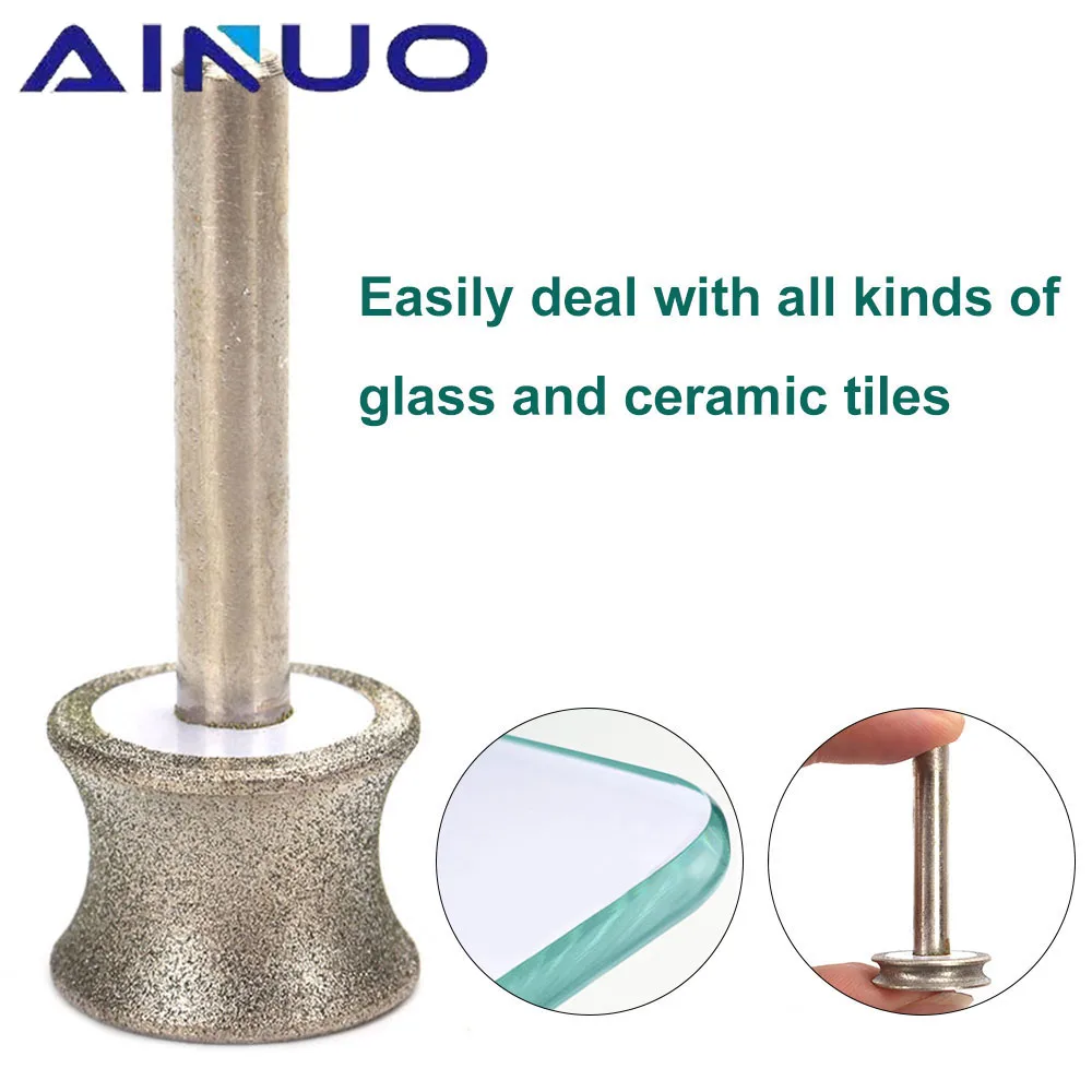 Вогнутое алмазное абразивное колесо Круглый шлифовальный круг из стекла дуговая