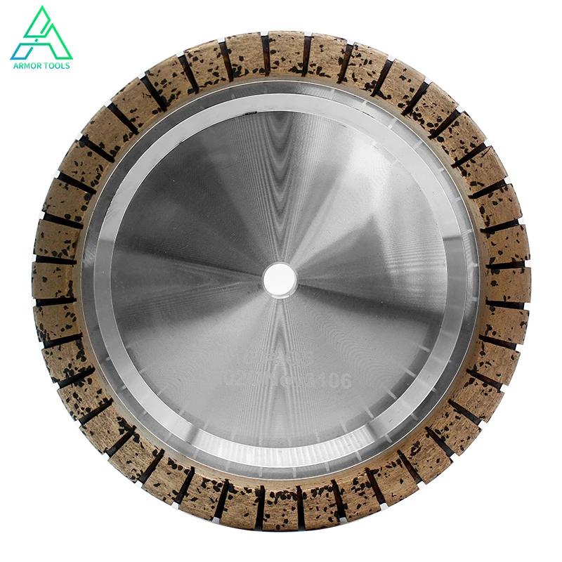 

Высококачественное сегментированное Алмазное Колесо диаметром 175 мм, пользовательский зернистый шлифовальный круг для стекломашины