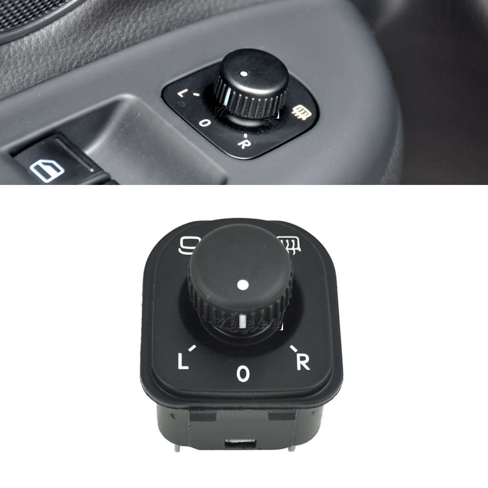

Adjust Knob Mirror Control Switch 1K0959565J For VW Jetta MK 5 Golf GTI MK5 6 Passat B6 Rabbit Tiguan EOS CC Car Accessories