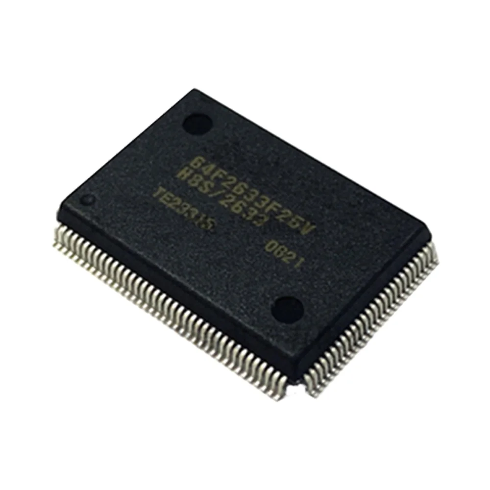 

2 Pcs 64F2633F25V HD64F2633F25V QFP128 IC MCU 16BIT 256KB Flash 128QFP