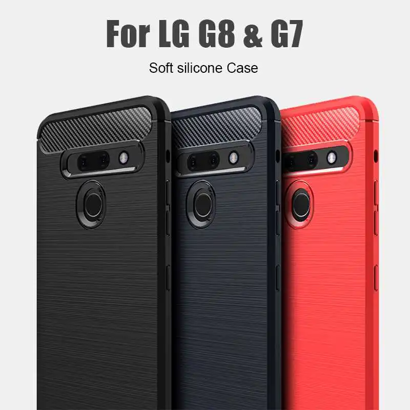 

Joomer Shockproof Soft Case For LG G8 ThinQ G7 G6 Plus Phone Case Cover