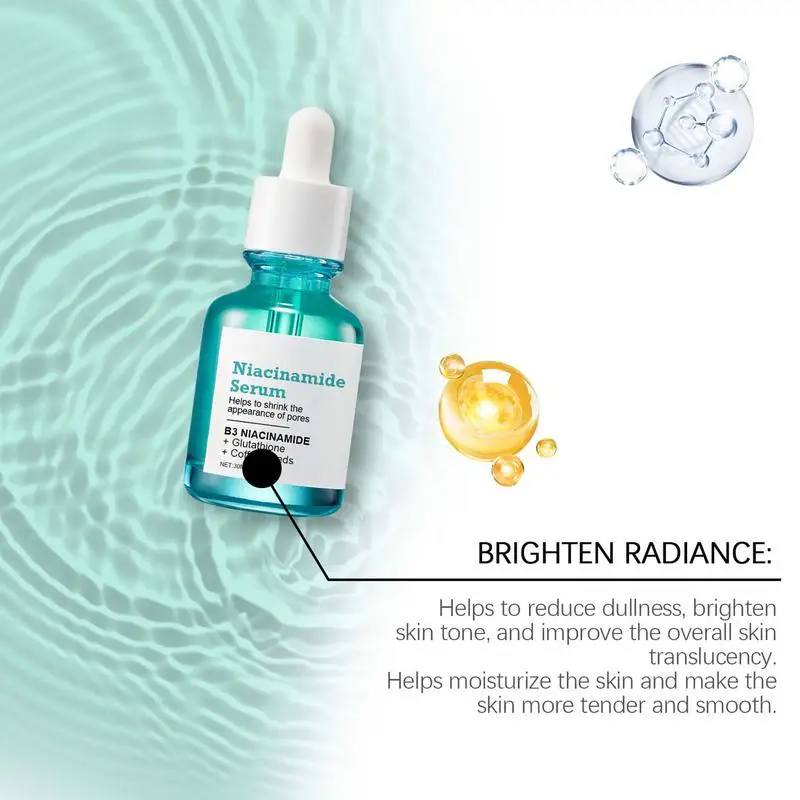 Сыворотка Niacinamide B3 сыворотка для подтяжки пор уменьшение Осветление ЛИЦА