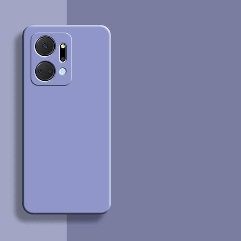 For Honor X7A Case For Honor X7A 5G Cover 6.75 inch New Original Liquid Silicone Protective Bumper For Honor X7A Fundas Coque