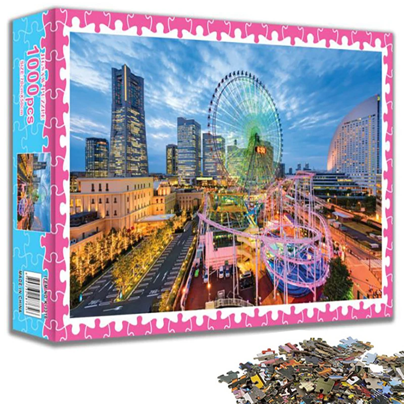 

Пазл-колесо обозрения для взрослых, 1000 шт., 70 х50 см
