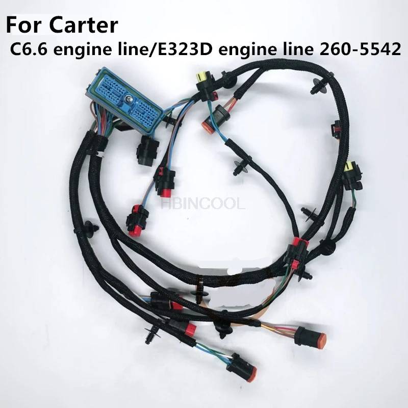 

For Carter excavator C66 engine line/E323D engine line 260-5542 high quality excavator accessories free mail