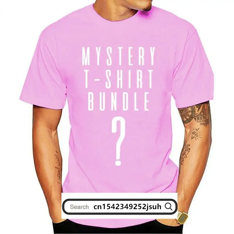 

New Mystery T-Shirts Bundle - Movie TV Gaming Funny 3 or 5 Tee Pack Cool Casual pride t shirt men Unisex 2021 Fashion tshirt