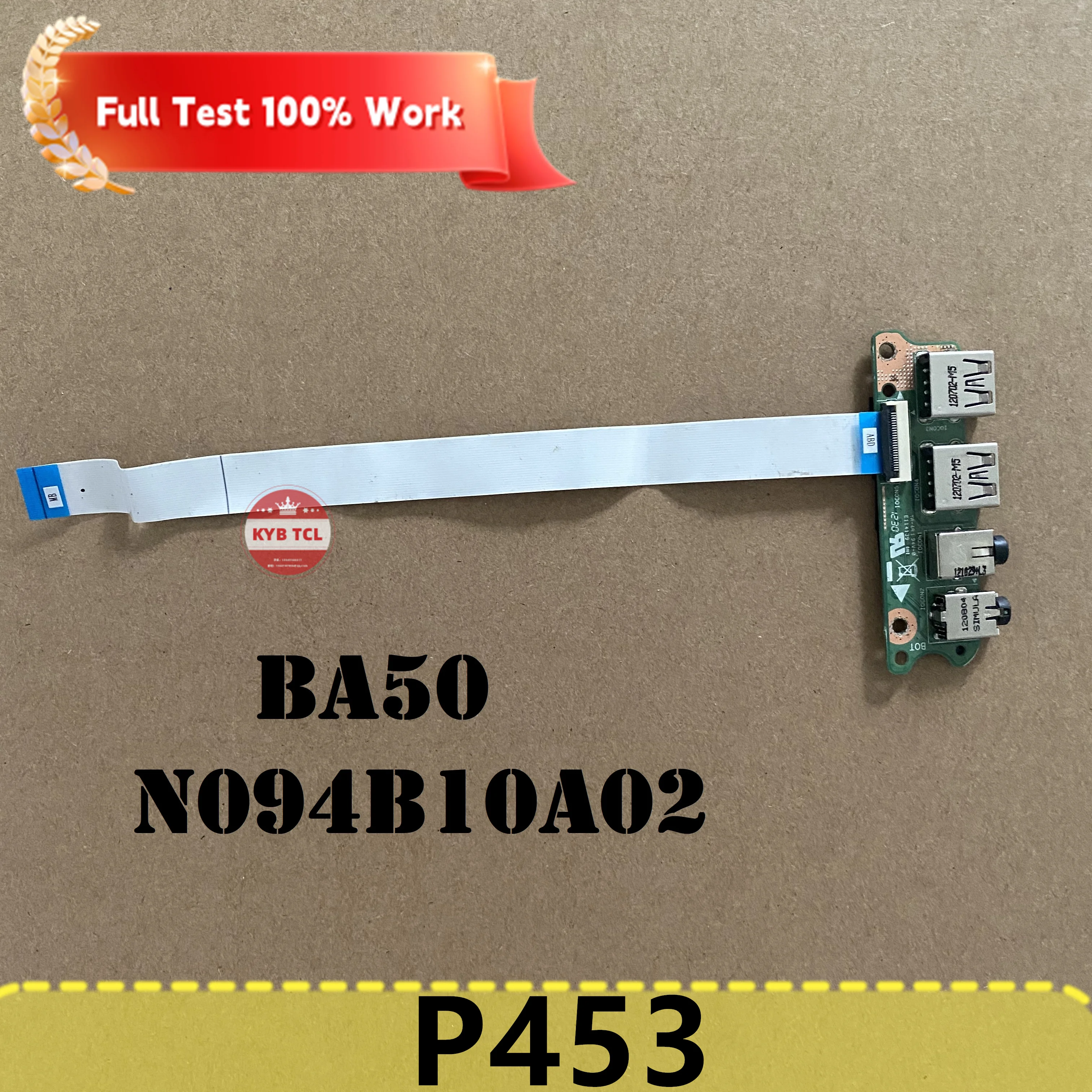 Оригинальная аудиоusb плата для ноутбука Acer Travelmate P453 с кабельной лентой BA50 N094B10A02