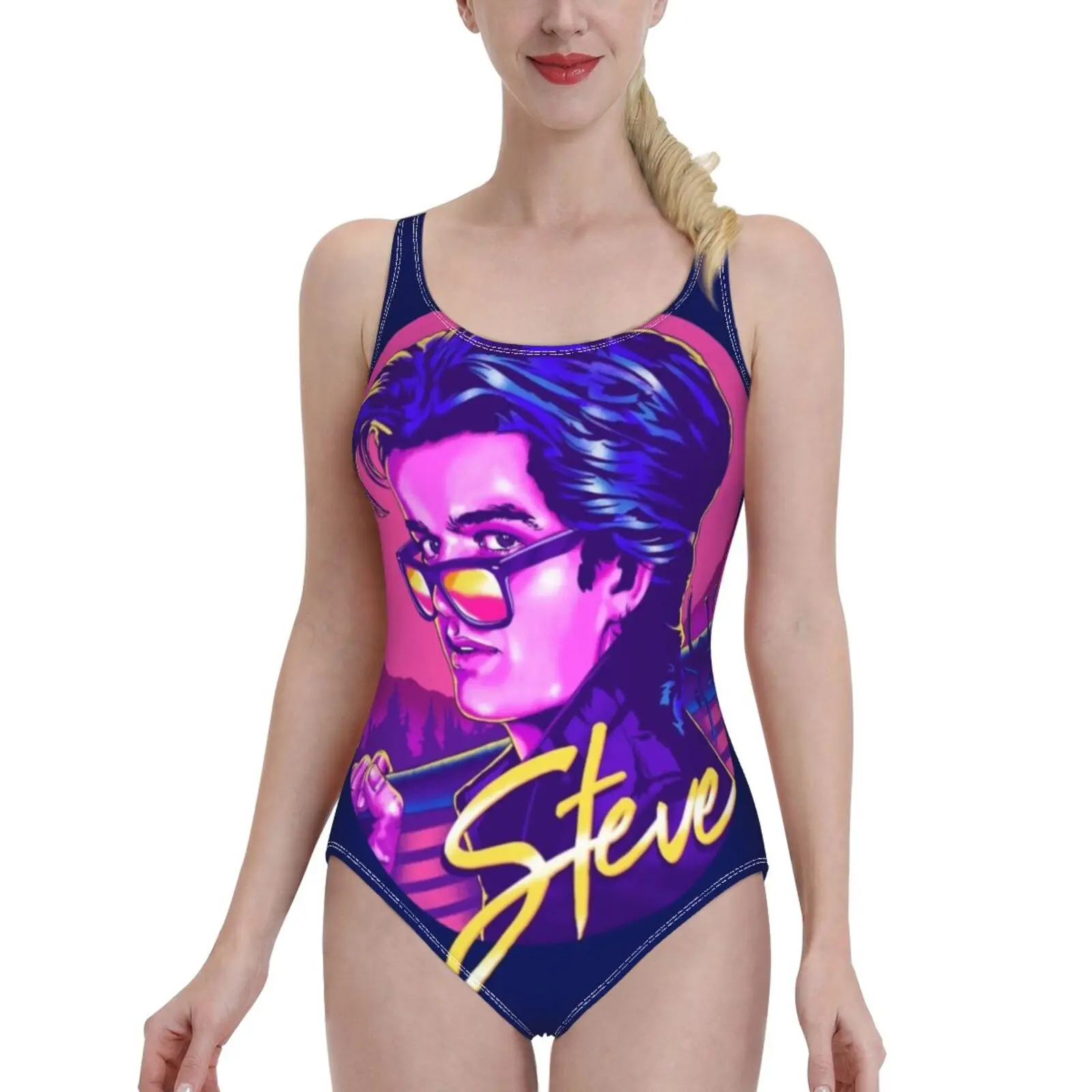 

Стив | Доступная маска, сексуальная одежда для плавания с принтом, Женский цельный купальник, Женский Монокини, купальный костюм, одежда для ...