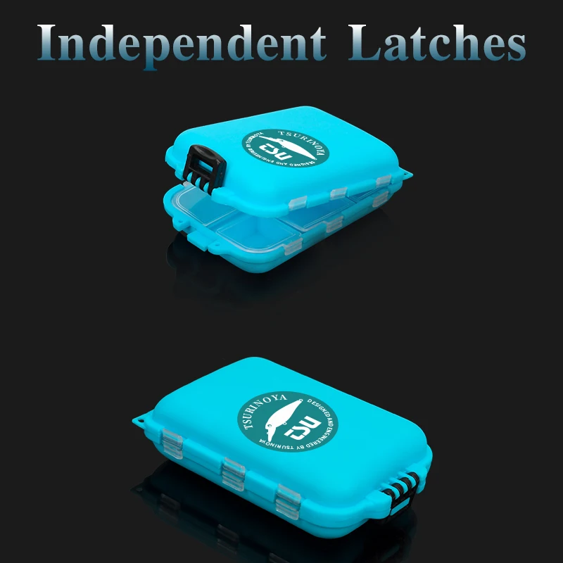 TSURINOYA 10-слоцевый мини-кейс для хранения коробка летающих рыболовных снастей