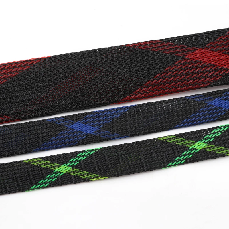 Плетеная нейлоновая обвязка для кабелей высокой плотности 1/10 м 2/4/6/8/10/12/14/16/20/25/30