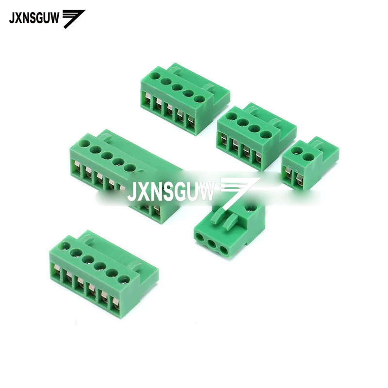 

10PCS NEW HT396K HT396R HT396V Straight needle socket 2P 3P 4P 5P 6P 8P Applicable HT396K Plug PCB Connector Terminal Block