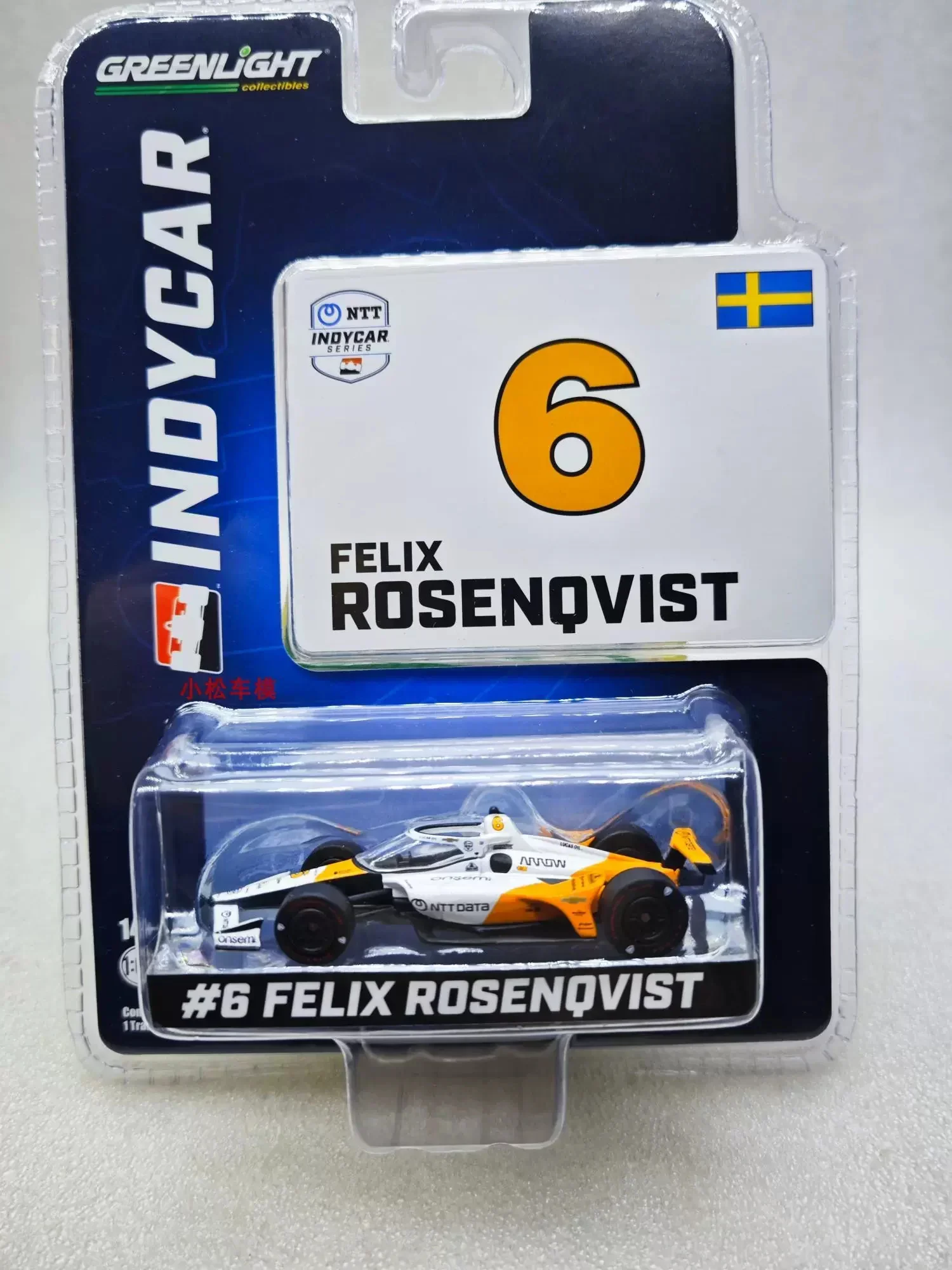 1:64 2023 NTT # 6 литая под давлением модель автомобиля из металлического сплава Felix