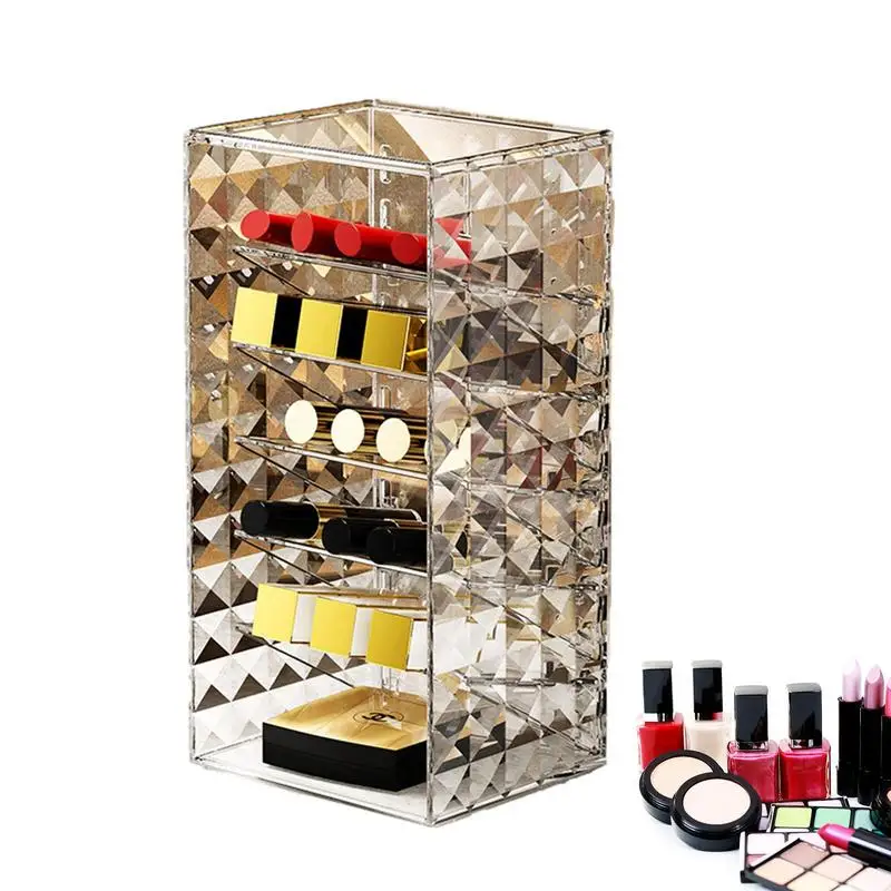 

Органайзер для макияжа, органайзер для макияжа, витрина, чехлы, износостойкий органайзер для хранения макияжа, кубик для спальни, ванной ком...