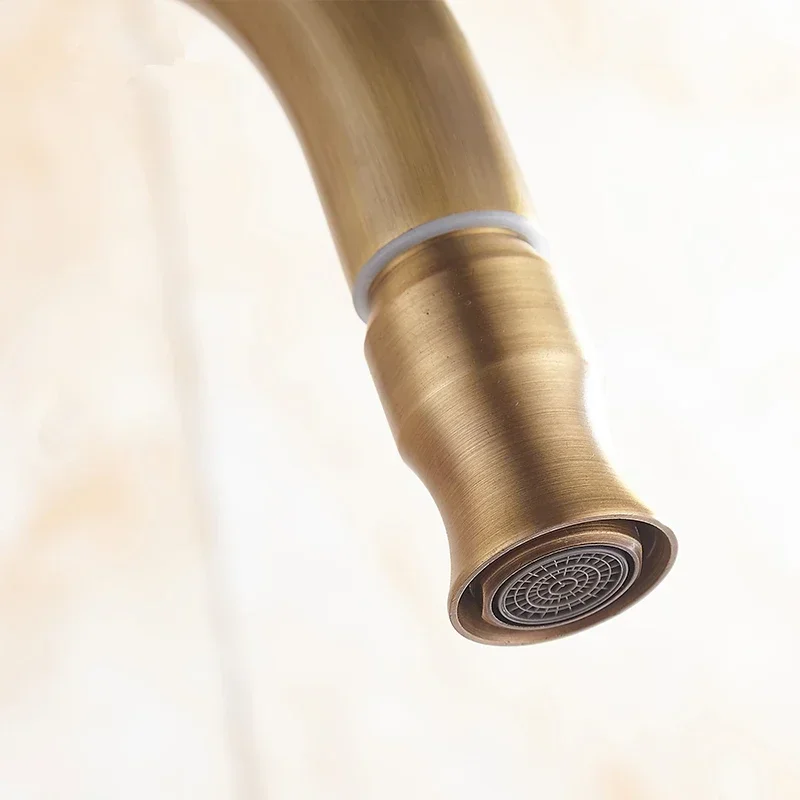 Смеситель для кухни Выдвижной кран холодной и горячей воды умывальника