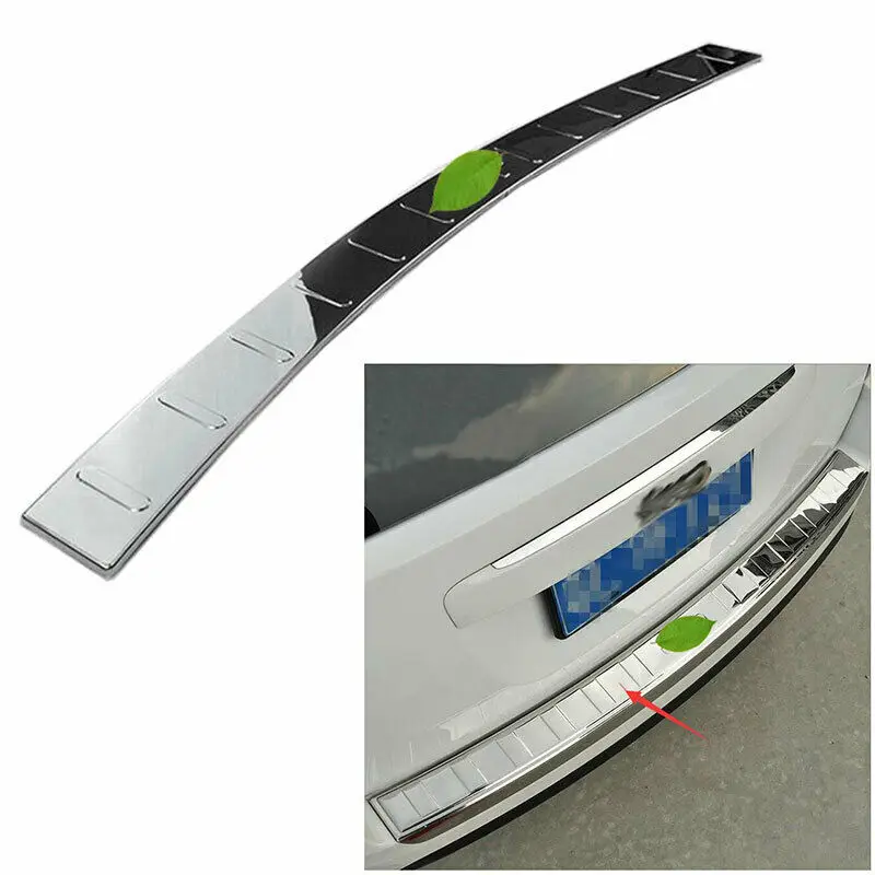 

Защитная накладка для заднего бампера Jeep Compass 2011-2016