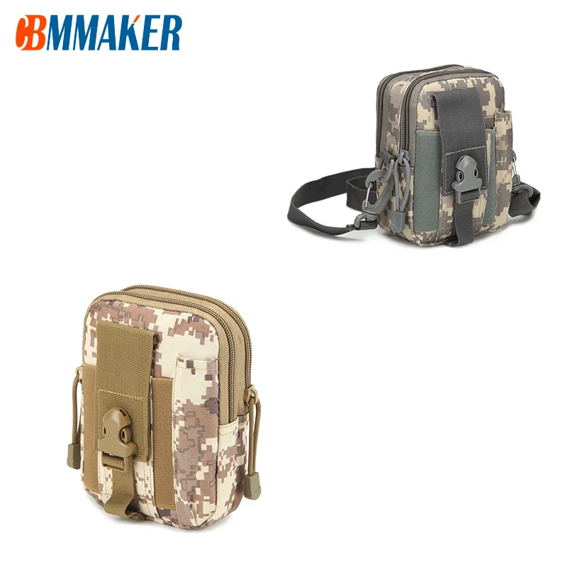 

Outdoor Sports Tactical Belt Bag Waist Pack Bag Small Pocket Military Waist Pack Running Pouch Travel Camping Bags Soft Back