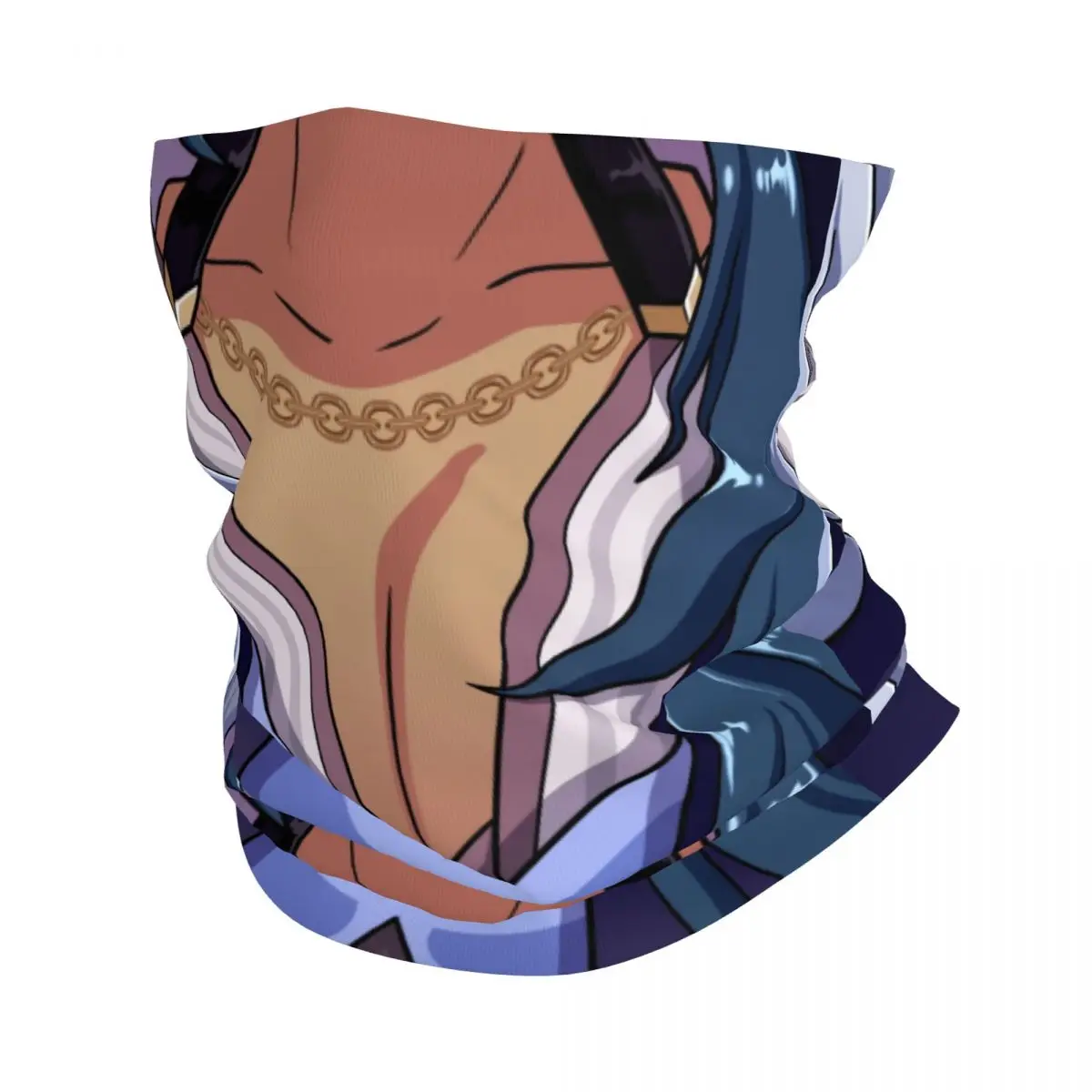 

Genshin Impact Kaeya красивые шарфы на шею для мужчин и женщин с УФ-защитой зимние Аниме игры бандана шарф для пеших прогулок