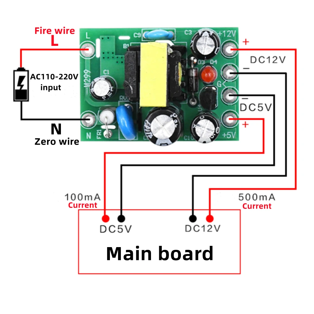 

Импульсный источник питания GOOGZON Switching power supply module