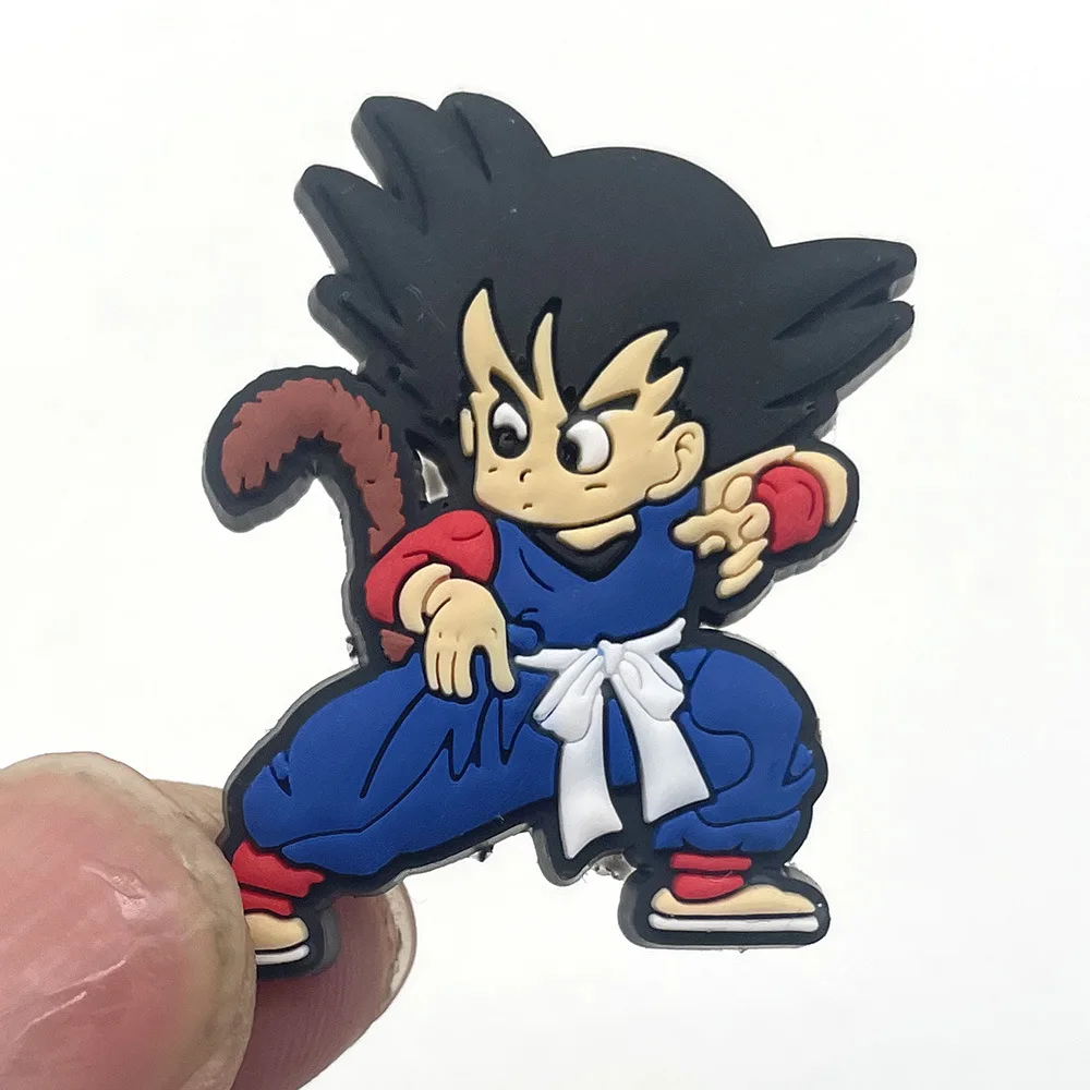 

Anime Kawaii Dragon Ball Shoe Buckle Son Goku Piccolo Master Roshi Slipper Crocs Charms Crocs Accessories Kids Christmas Gifts