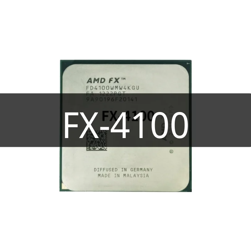

DDR3 2G 1333Mhz with FX-Series FX4100 FX-4100 FX 4100 3.6 GHz Quad-Core Quad-Thread CPU Processor FD4100WMW4KGU Socket AM3+