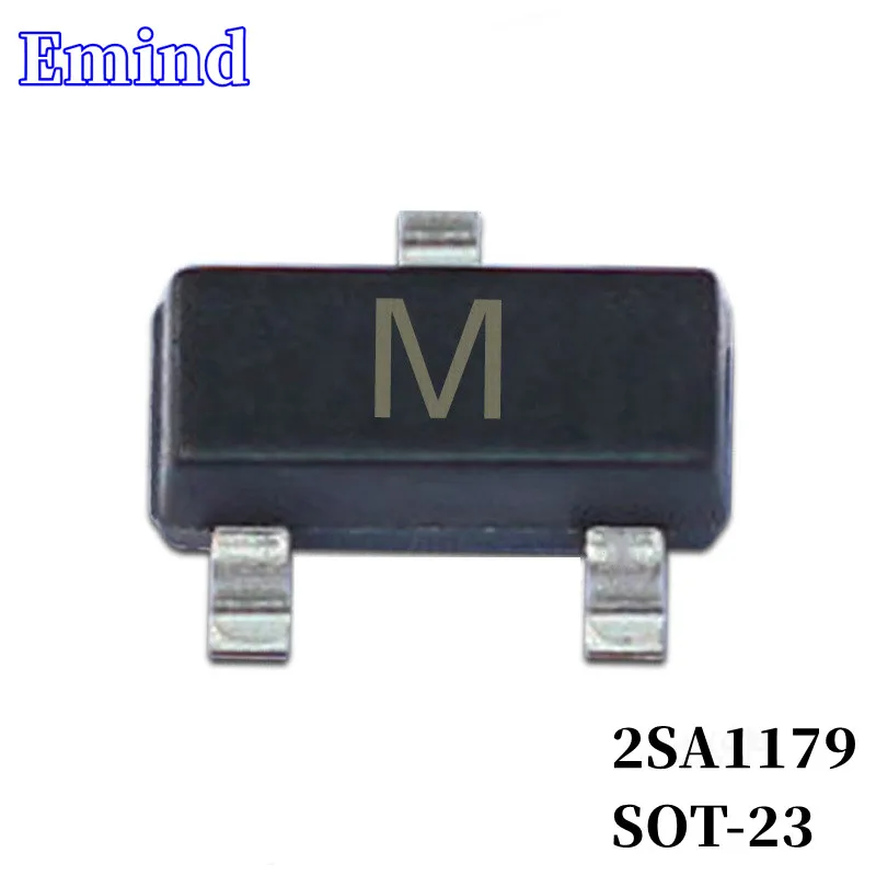 

500/1000/2000/3000 шт. 2SA1179 SMD транзистор SOT-23 отпечаток M Silkscreen PNP тип 50 В/мА