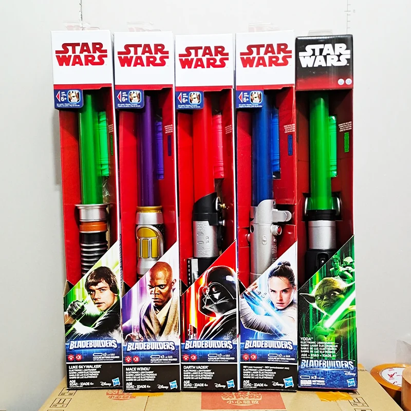 Hasbro Star Wars E8 Rey Electric Lightsaber Luke Skywalker D