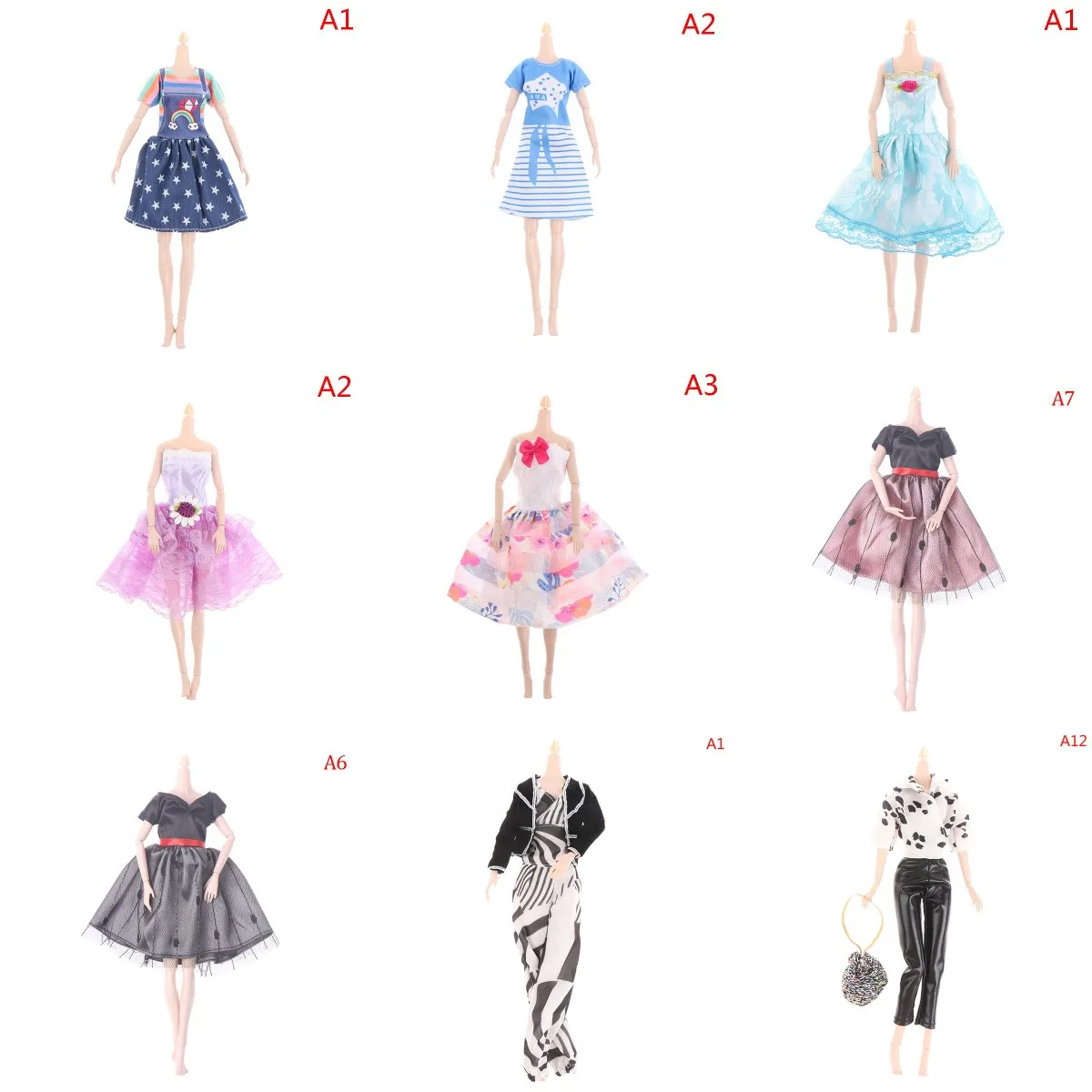 

1pc Free Shipping Doll Clothes Fashion Suit Dress For Born Baby Clothes Items Our Generation,Toys For Girls Miniature Accessorie