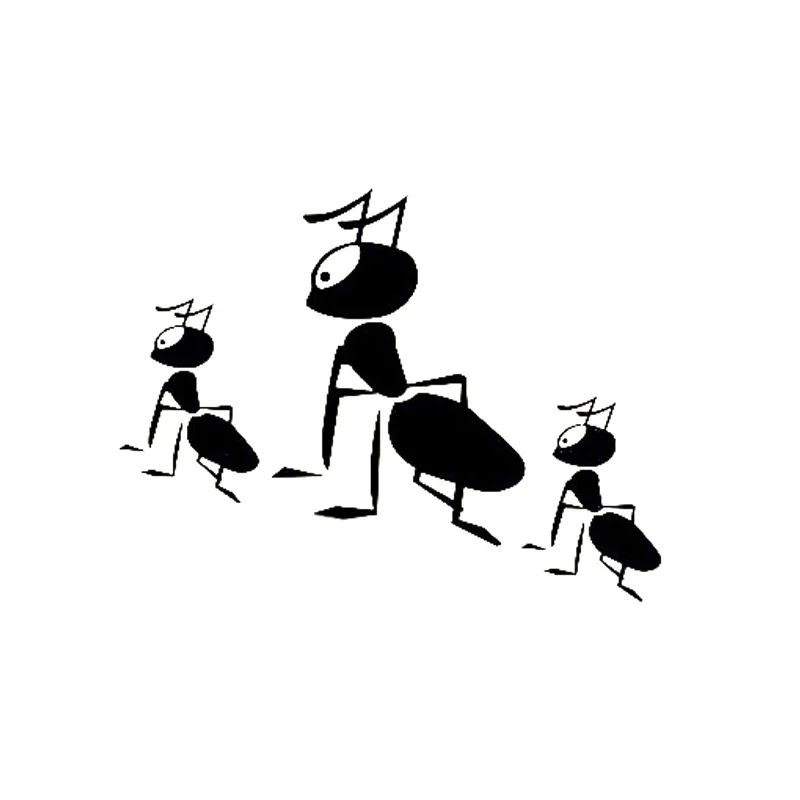 

15cm Ant Animals Personalized Fashion Windows Door Bumpers Glass Motorcycle Helmet Accessories Vinyl Stickers