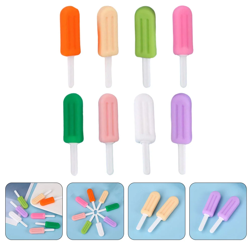 8Pcs Aligner Chewies Popsicle Shaped Retainer Chewies Chewies